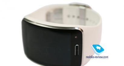 Galaxy Gear S (R750) Smartwatch-Test Samsung Gear S-Bilder