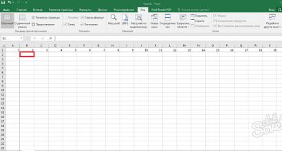 Frieren Sie eine Spalte in Microsoft Excel ein